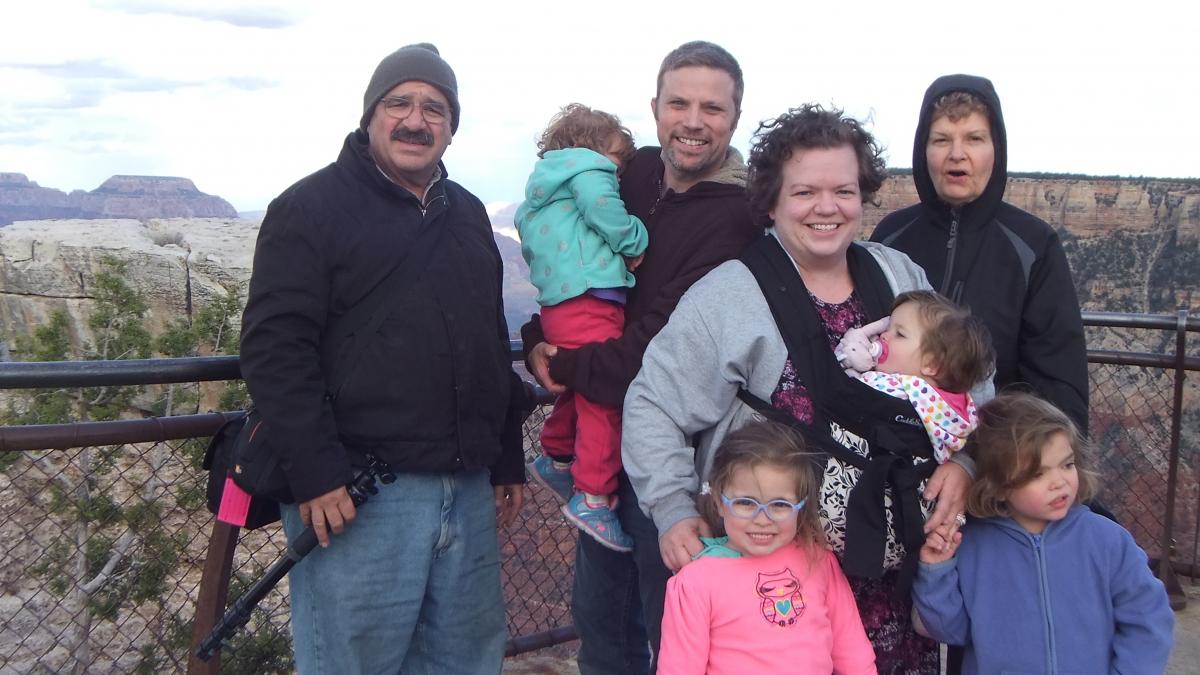 Group shot (Deb on camera)